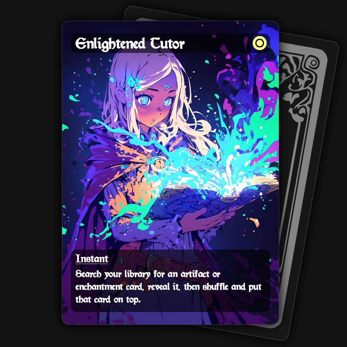 Enlightened Tutor | Premium MTG Proxy Mythic Magic Gaming Enlightened Tutor | Premium MTG Proxy Mythic Magic Gaming