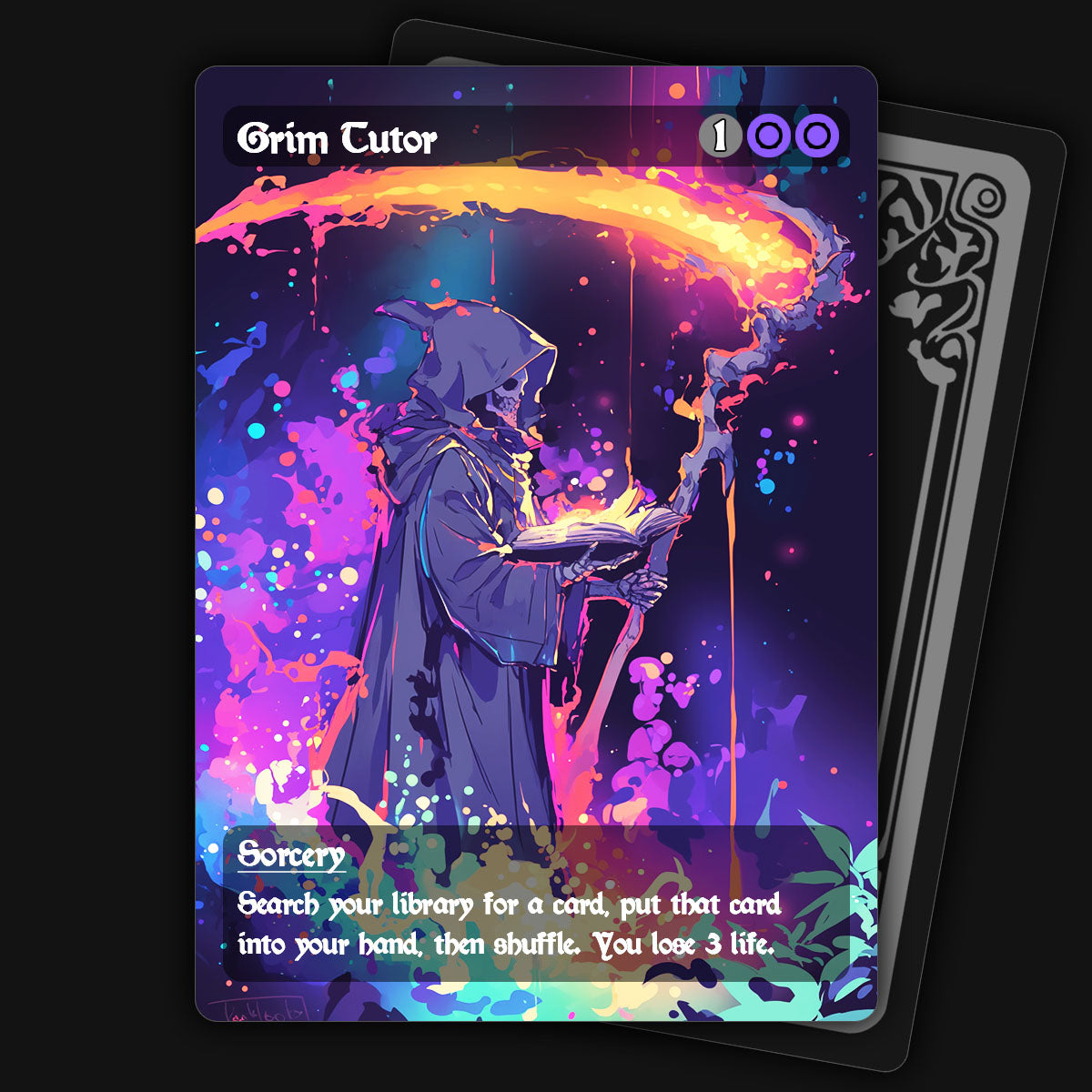 Grim Tutor | Premium MTG Proxy