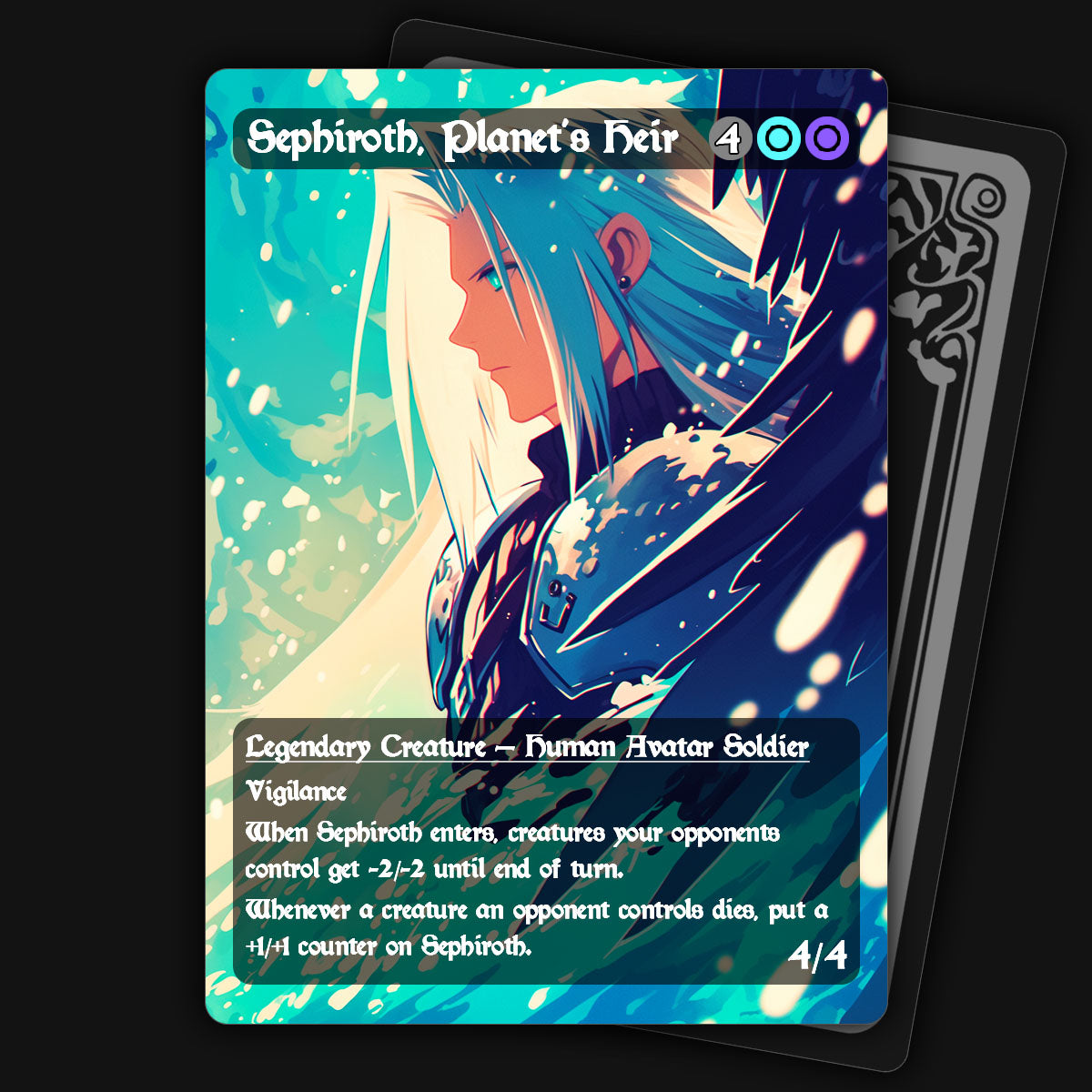 sephiroth planet's heir mtg card Sephiroth, Planet's Heir