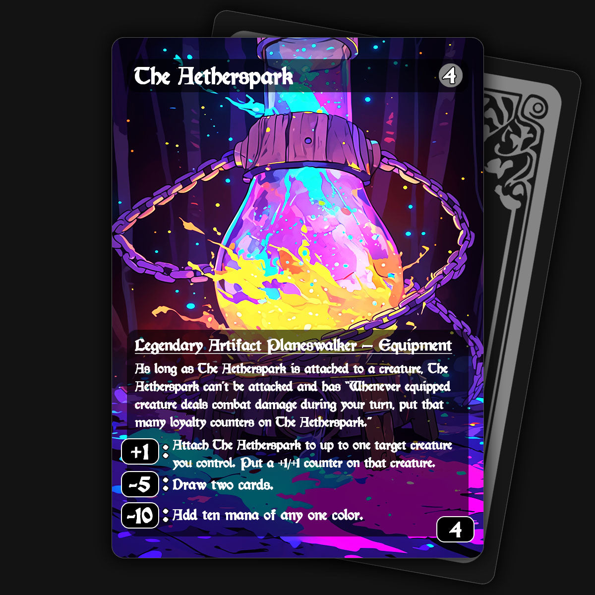 The Aetherspark | Premium MTG Proxy Mythic Magic Gaming The Aetherspark | Premium MTG Proxy Mythic Magic Gaming