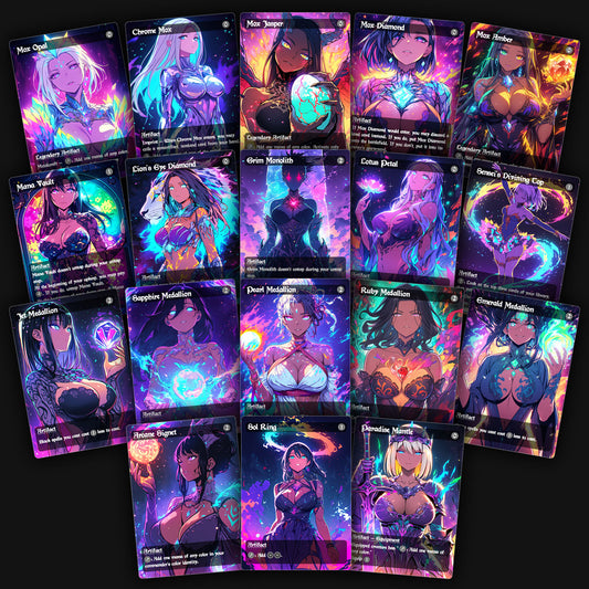 18 Waifu Mana Rocks | Premium MTG Proxy Bundle