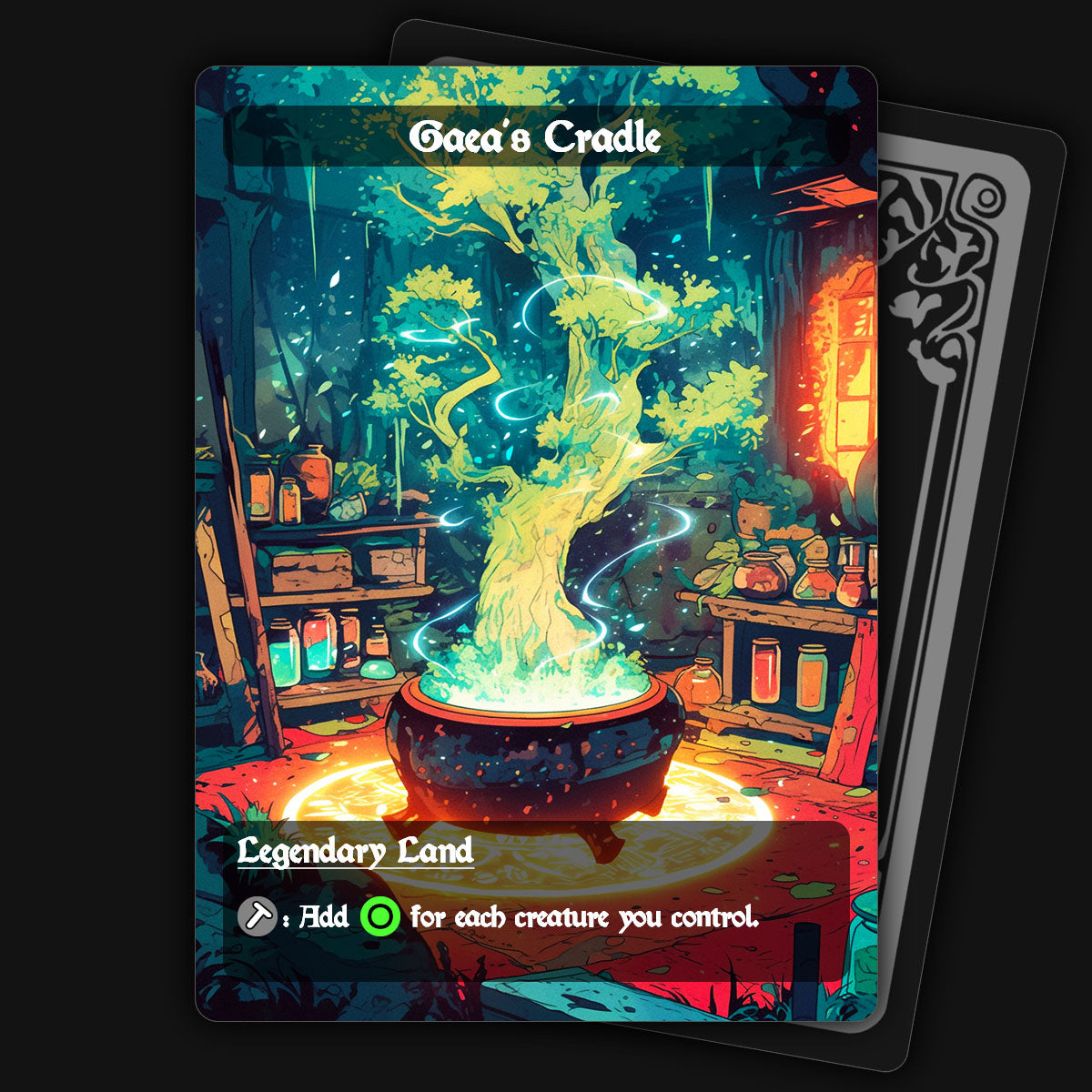 Gaea's Cradle |  Premium MTG Proxy