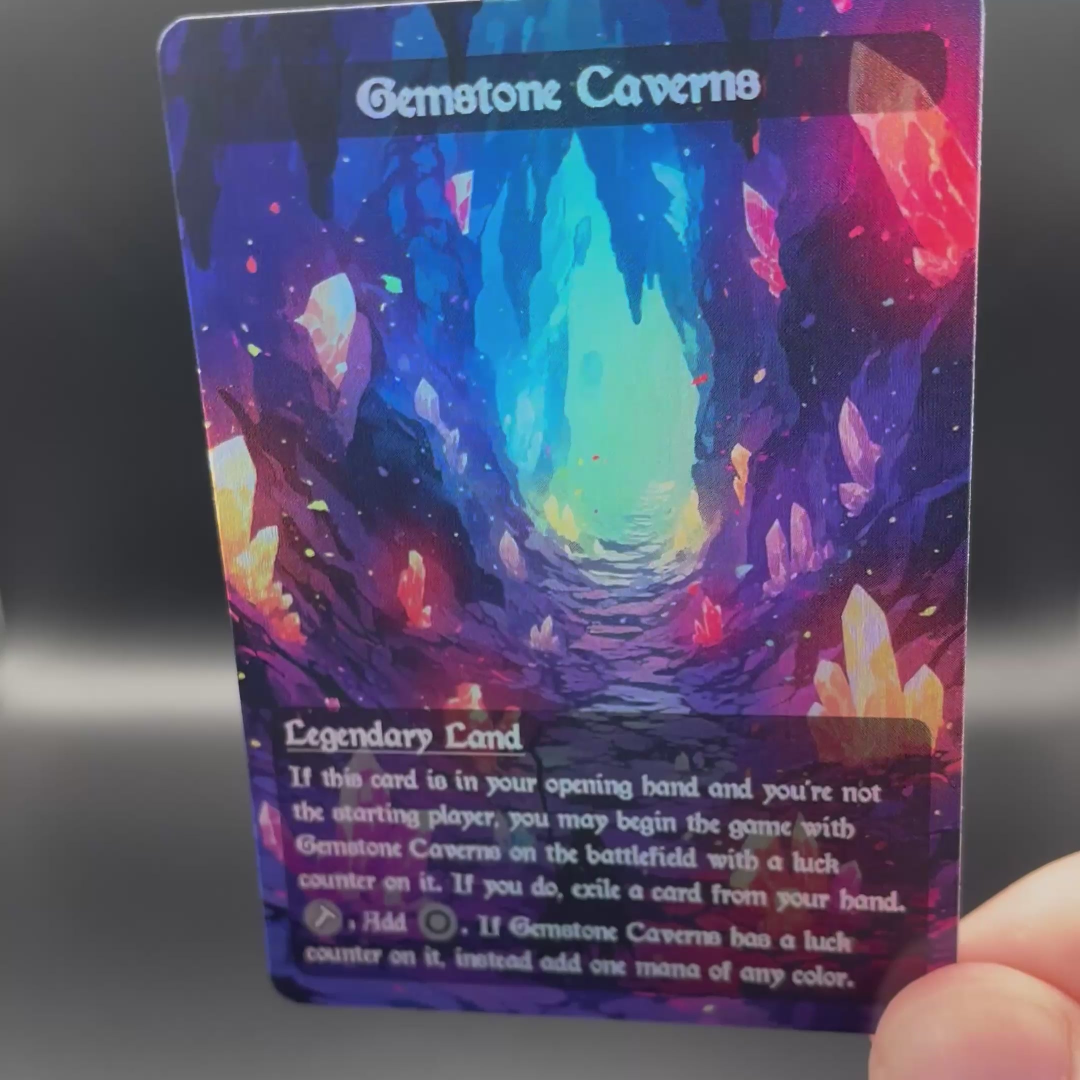 mtg 宝石の洞窟 / Gemstone Caverns mtg 宝石の洞窟 / Gemstone