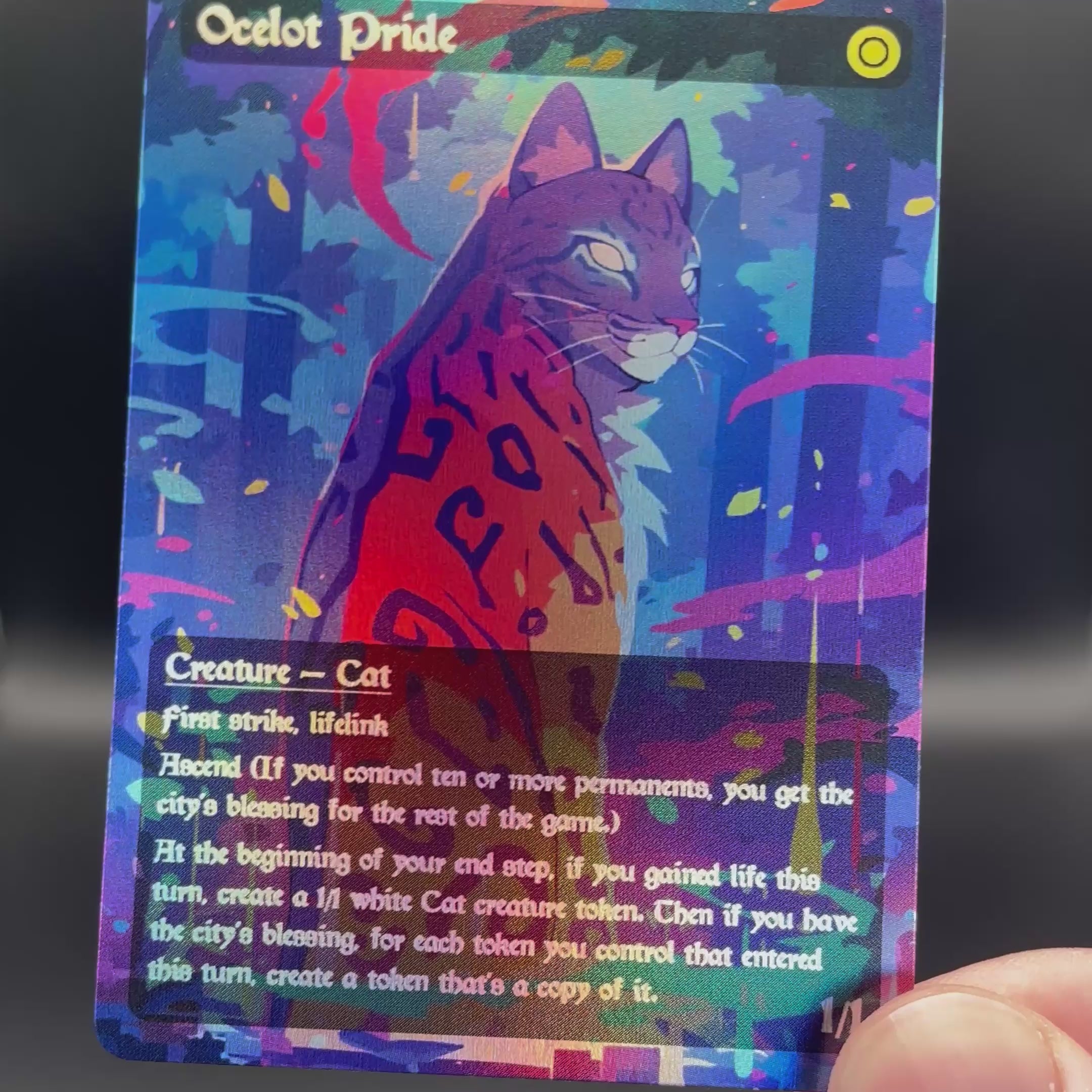 Ocelot Pride | Premium MTG Proxy – Mythic Magic Gaming