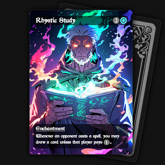 Rhystic Study | Premium MTG Proxy
