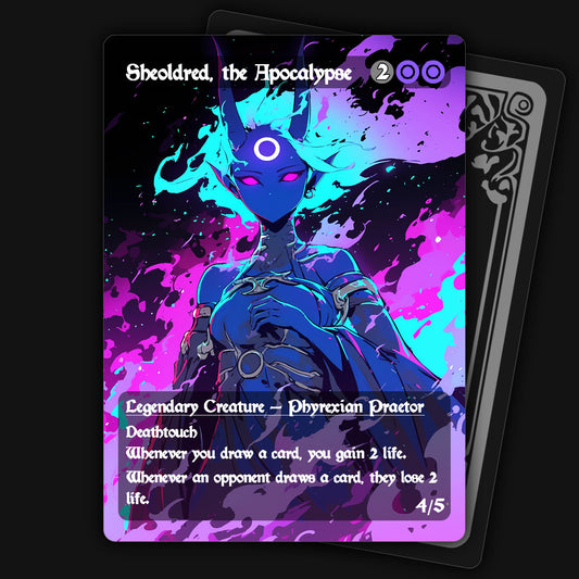 Sheoldred, the Apocalypse | Premium MTG Proxy