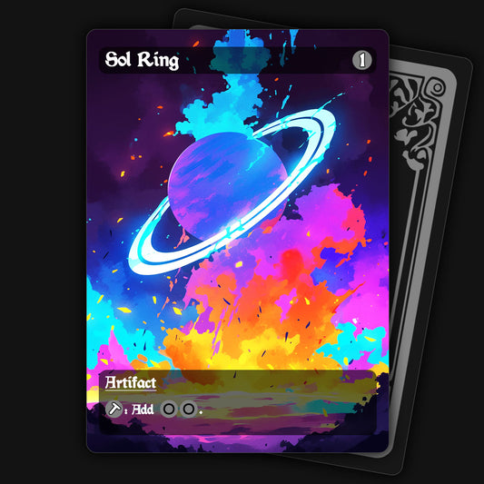 Sol Ring | Space Edition | Premium MTG Proxy