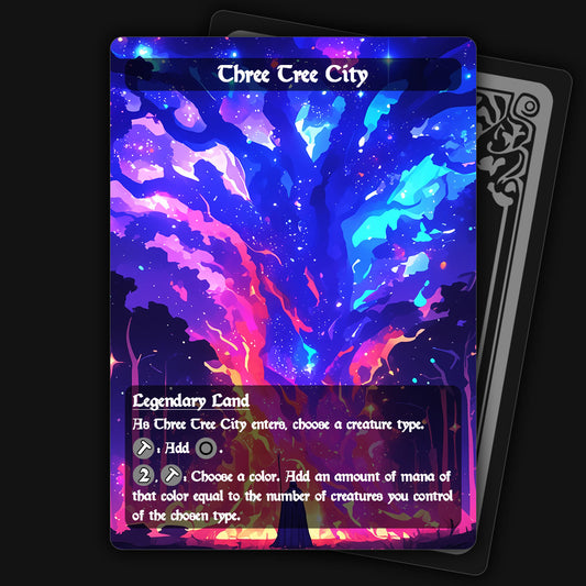 Three Tree City | Premium MTG Proxy