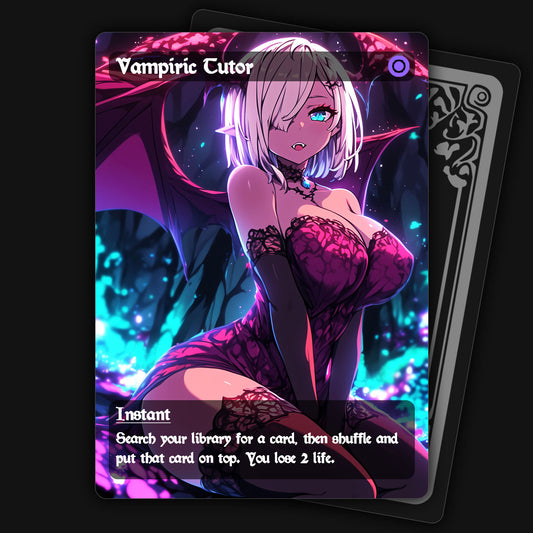Vampiric Tutor | Waifu Edition |  Premium MTG Proxy